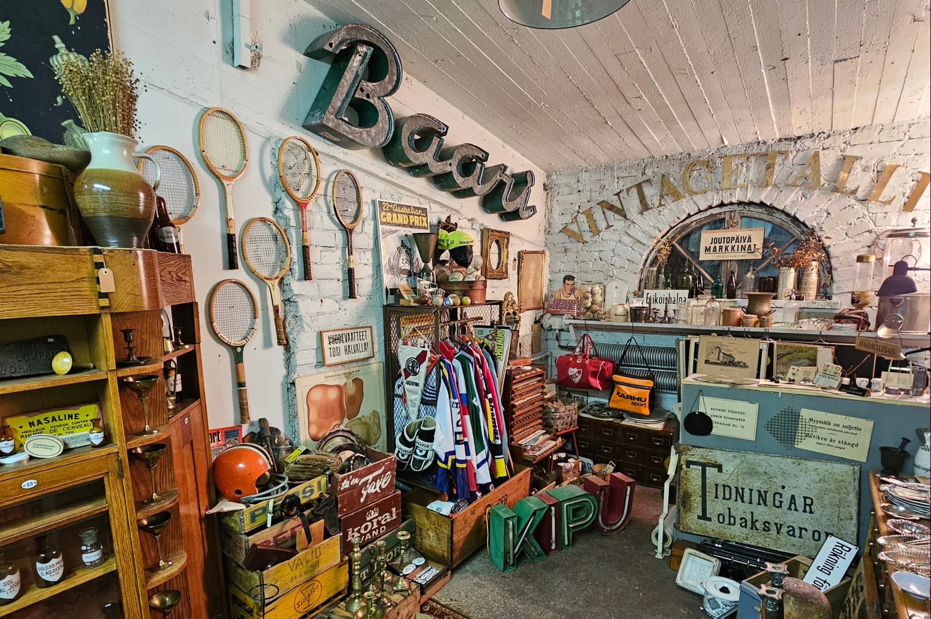 Vintagetalli pop-up