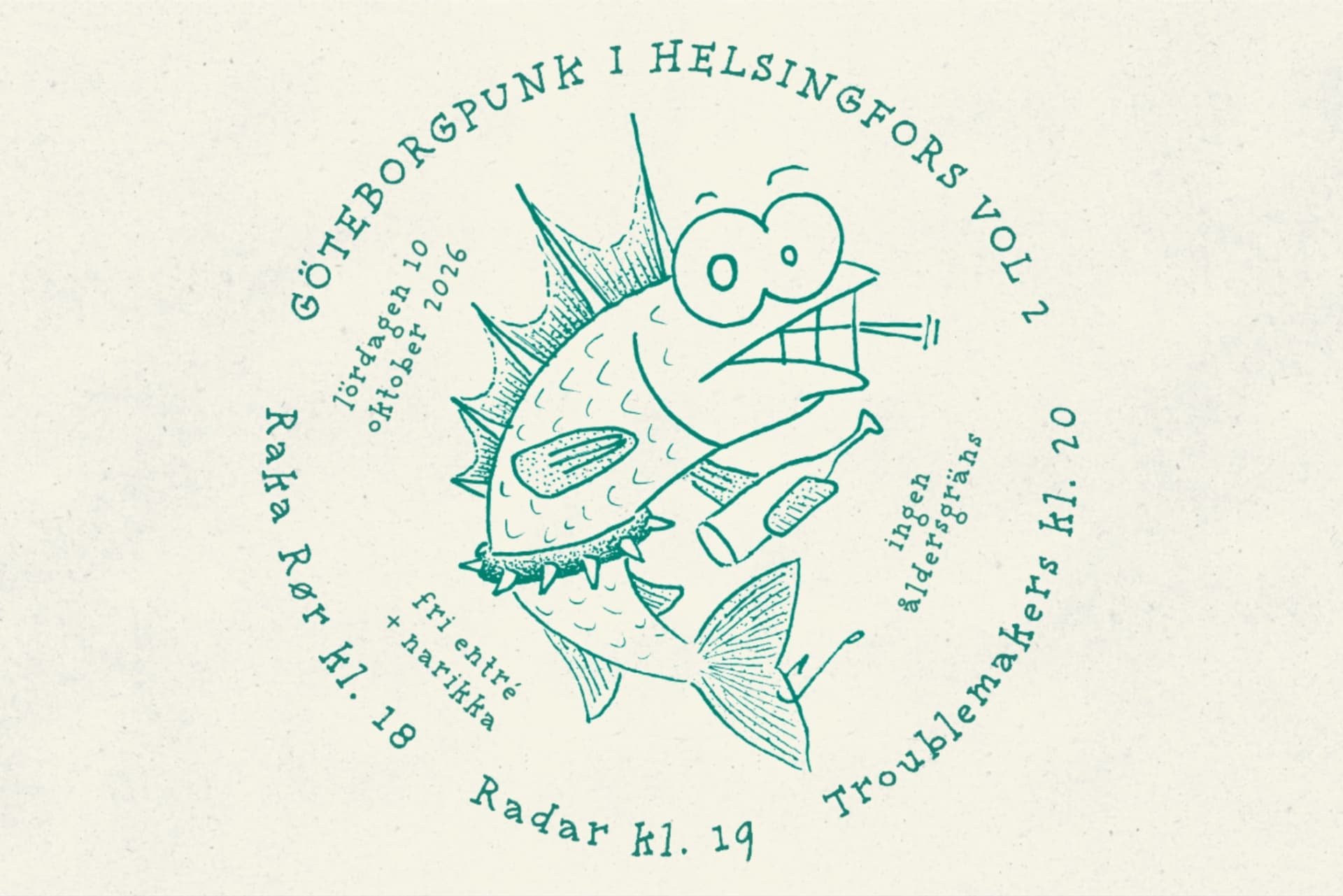 Göteborgpunk 2026 event cover