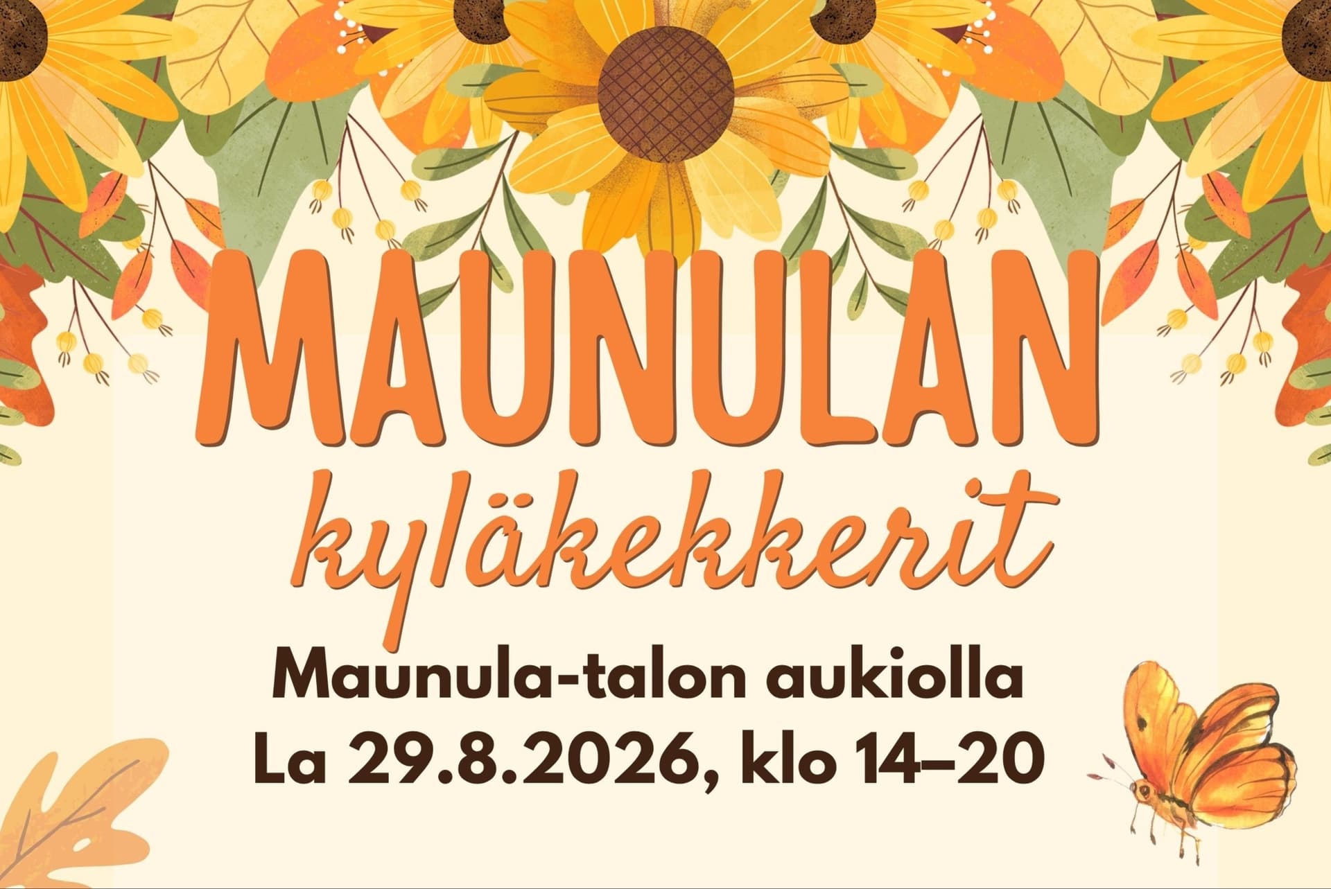 Grafiikka oranssin eri väreissä