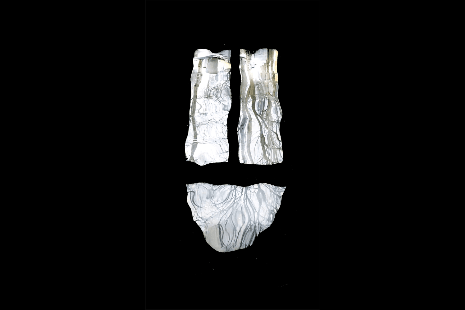 Image with an abstract reflection of a window