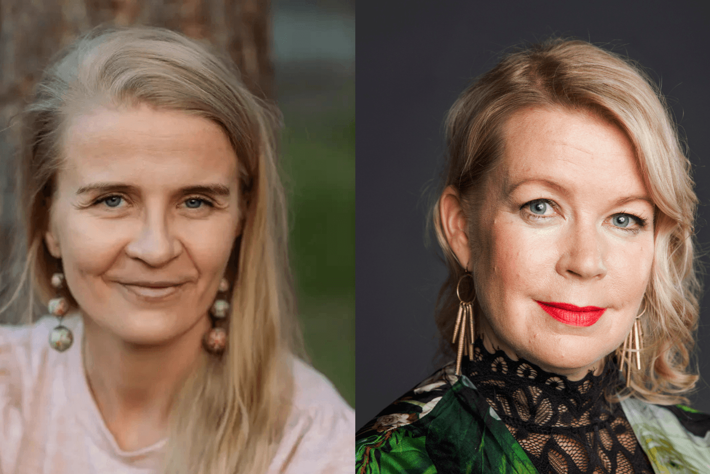Anna Saksman ja Elina Hirvonen