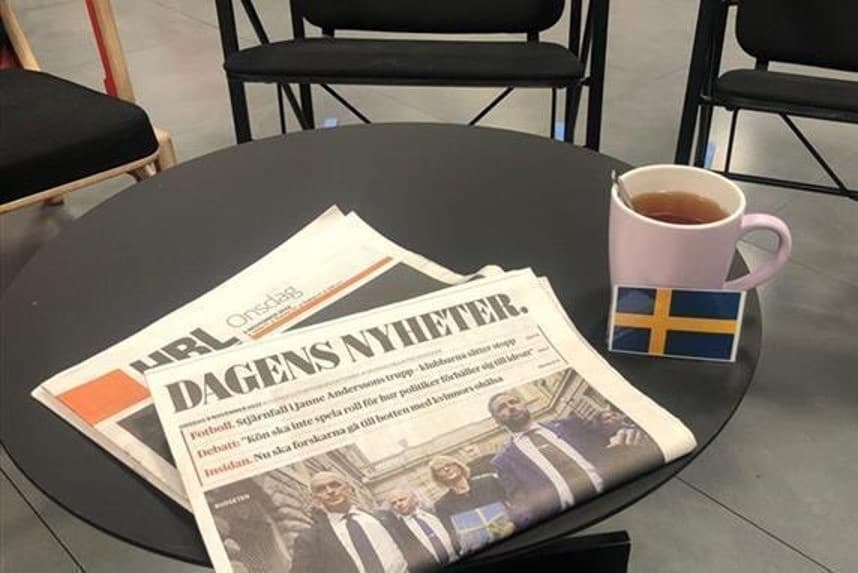 Språkcafé på svenska