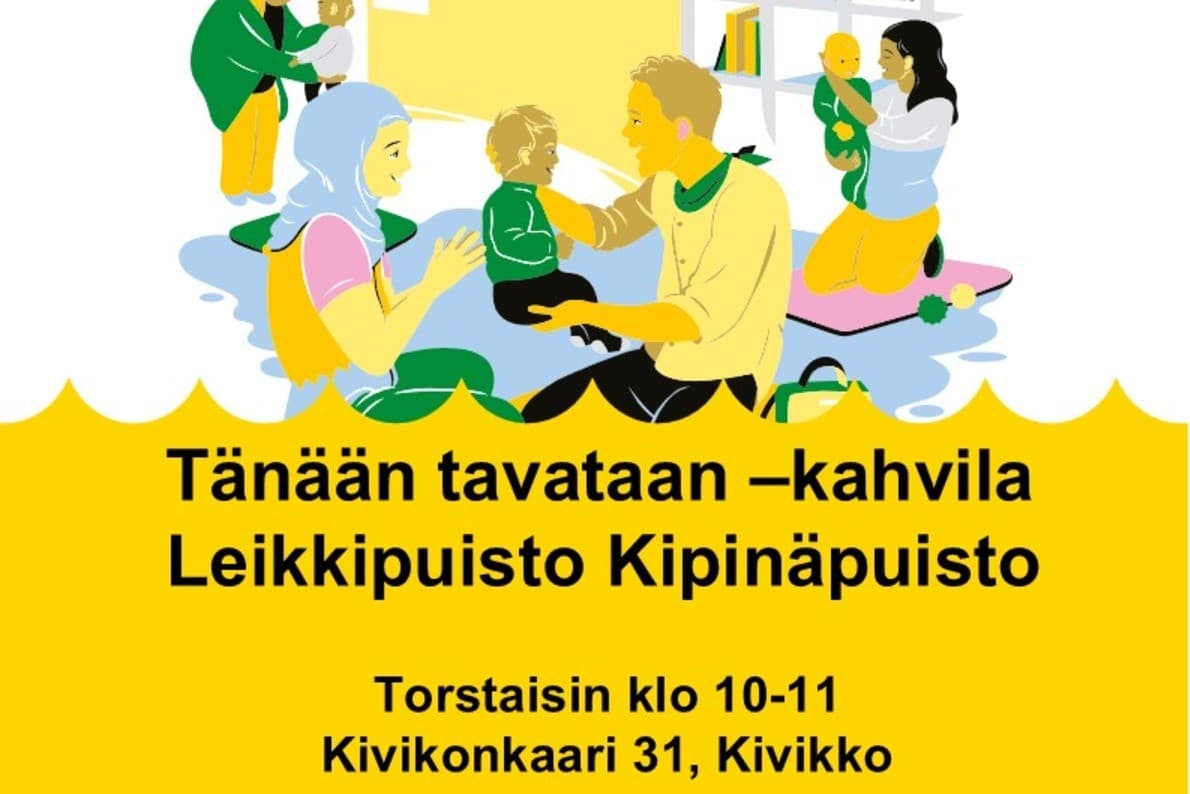 Kuvassa mainos kahvilasta