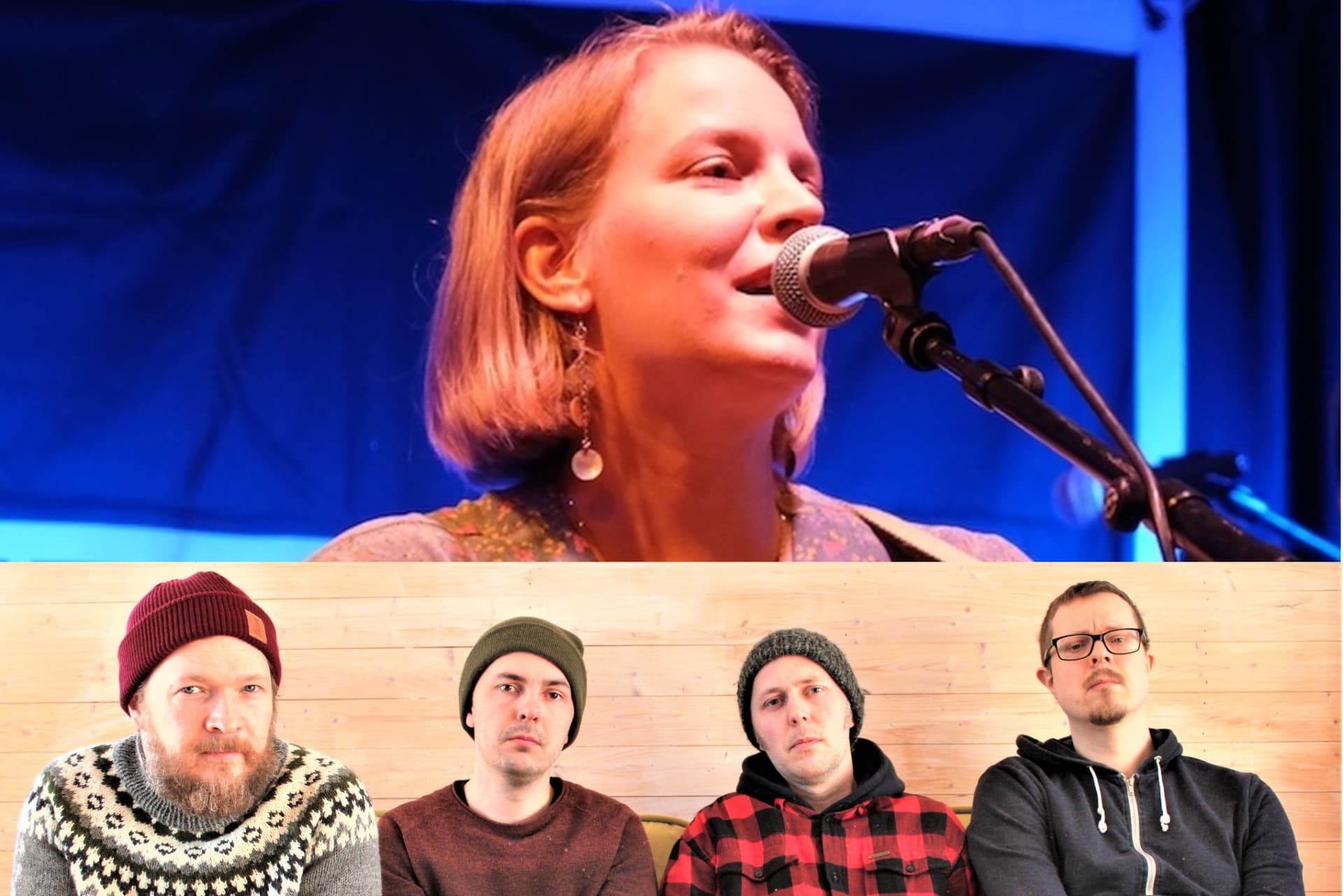 Live: Rautakoura ja Paula Wolski Puistolan kirjastossa
