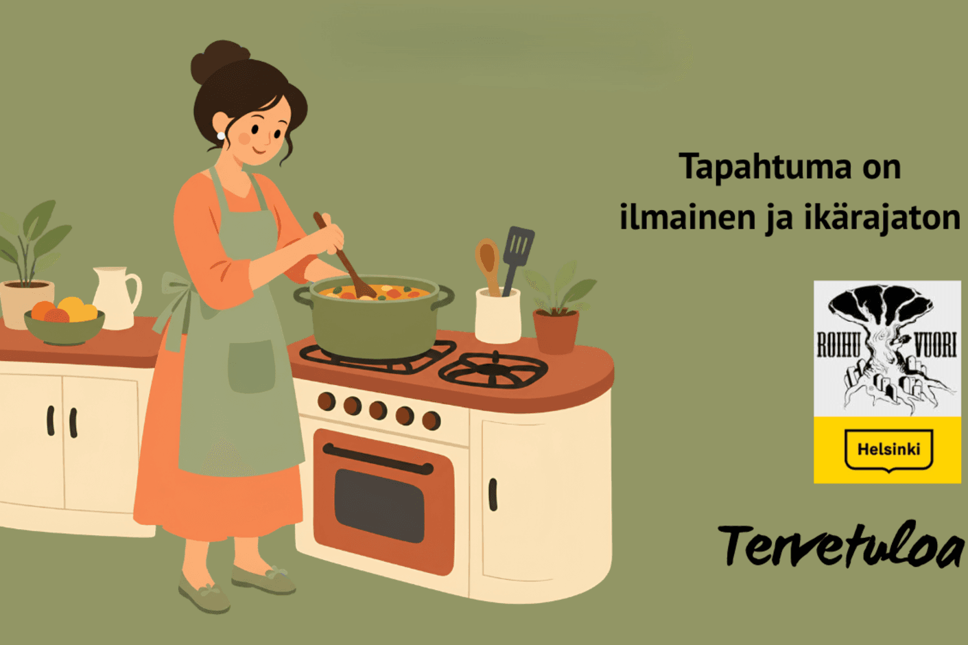 Yhteisöllistä ruoanlaittoa