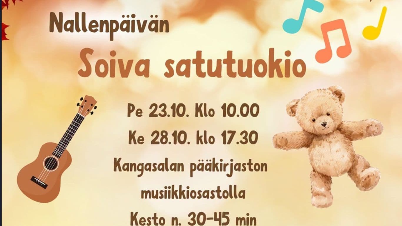 Nallepäivän soiva satutuokio