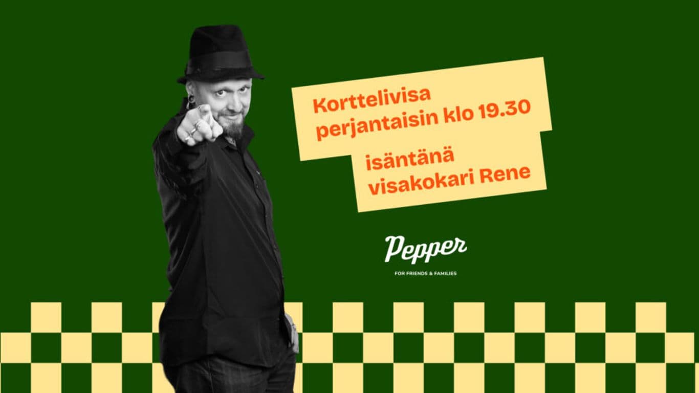 Korttelivisa Pepper Ylöjärvi