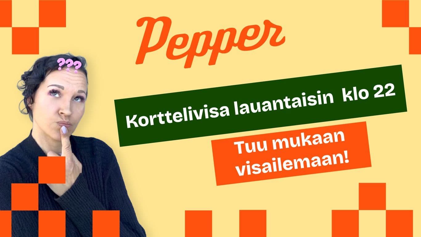 Korttelivisa Pepper Nokia