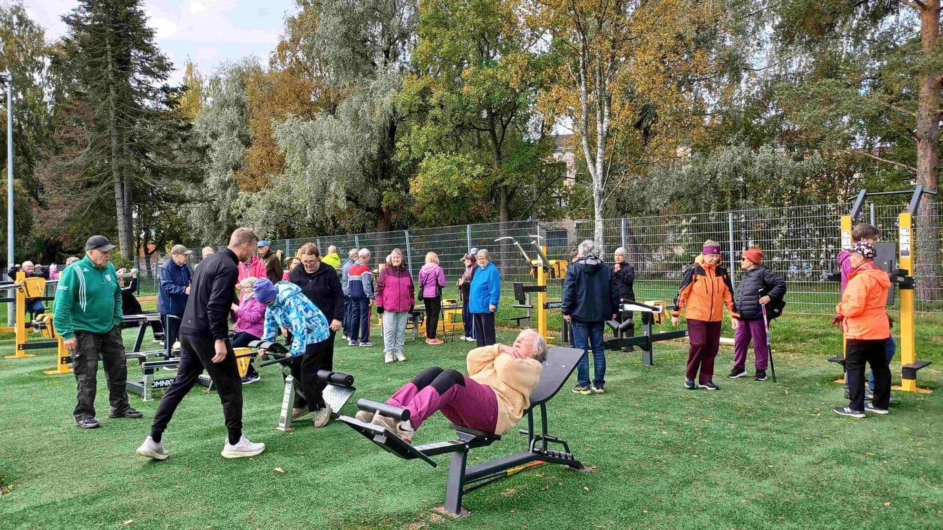 Hyvin mielen ulkokuntosali