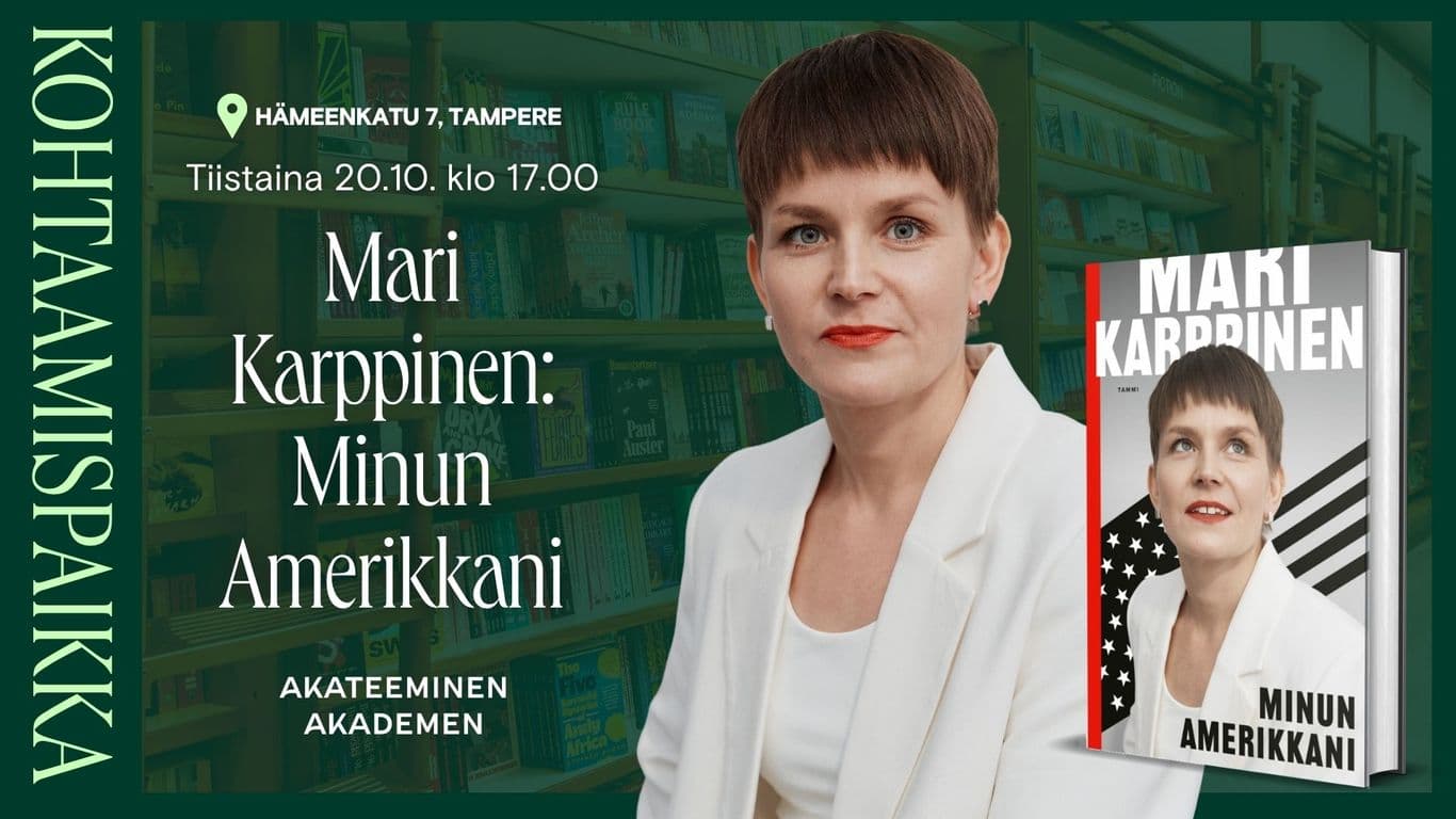 Kuvituskuvaa: Mari Karppinen Akateemisen Kohtaamispaikalla.