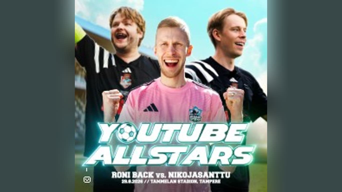 NikojaSanttu sekä Roni Back esittää: YouTube Allstars 2026
