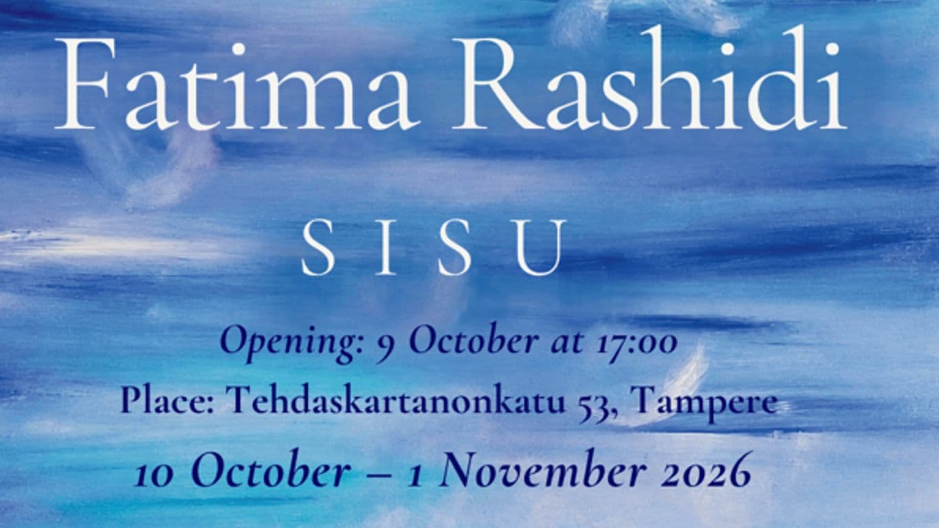 SISU Fatima Rashidin taidenäyttely