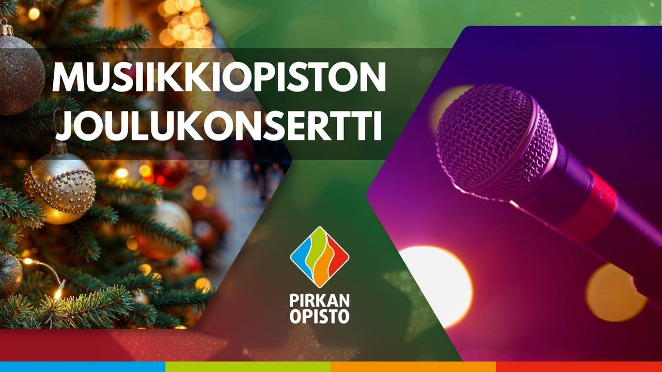 Musiikkiopiston joulukonsertti Lempäälässä