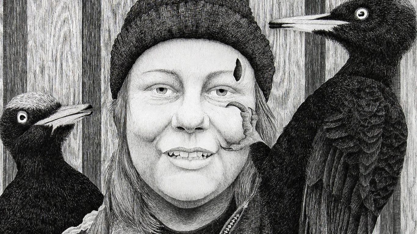 Galleriassa The Language of Drawing/Piirtämisen kieli -näyttely