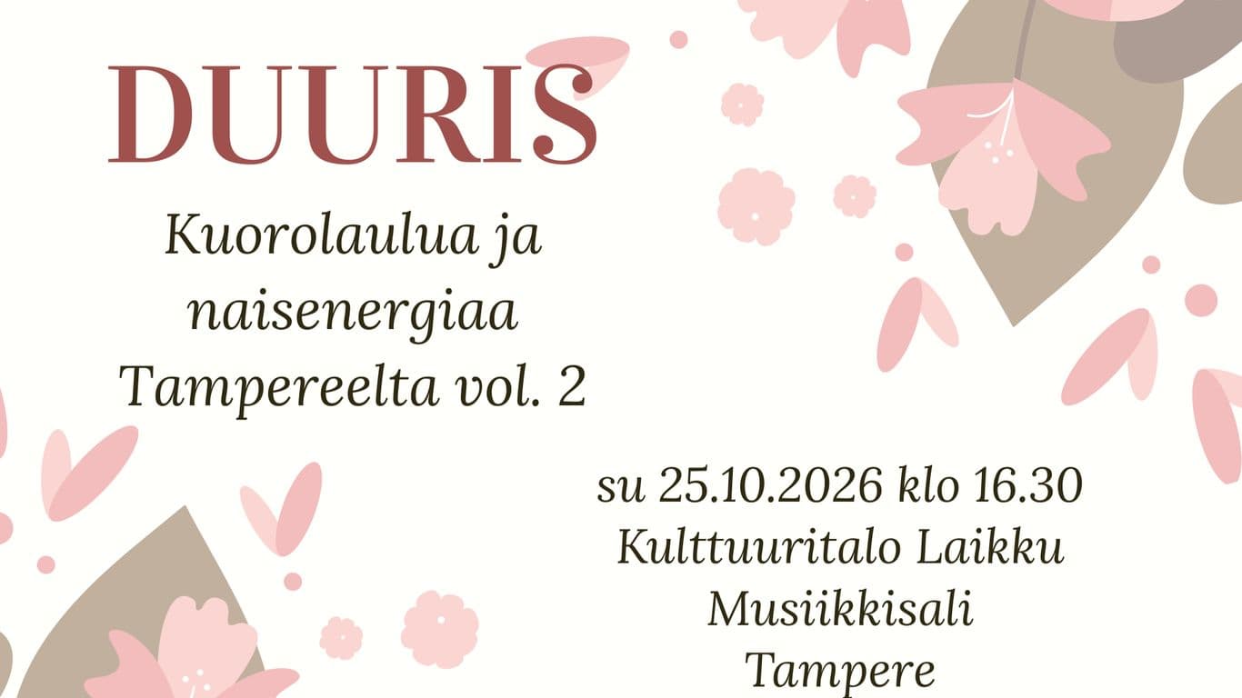 Duuris - Kuorolaulua ja naisenergiaa Tampereelta vol. 2