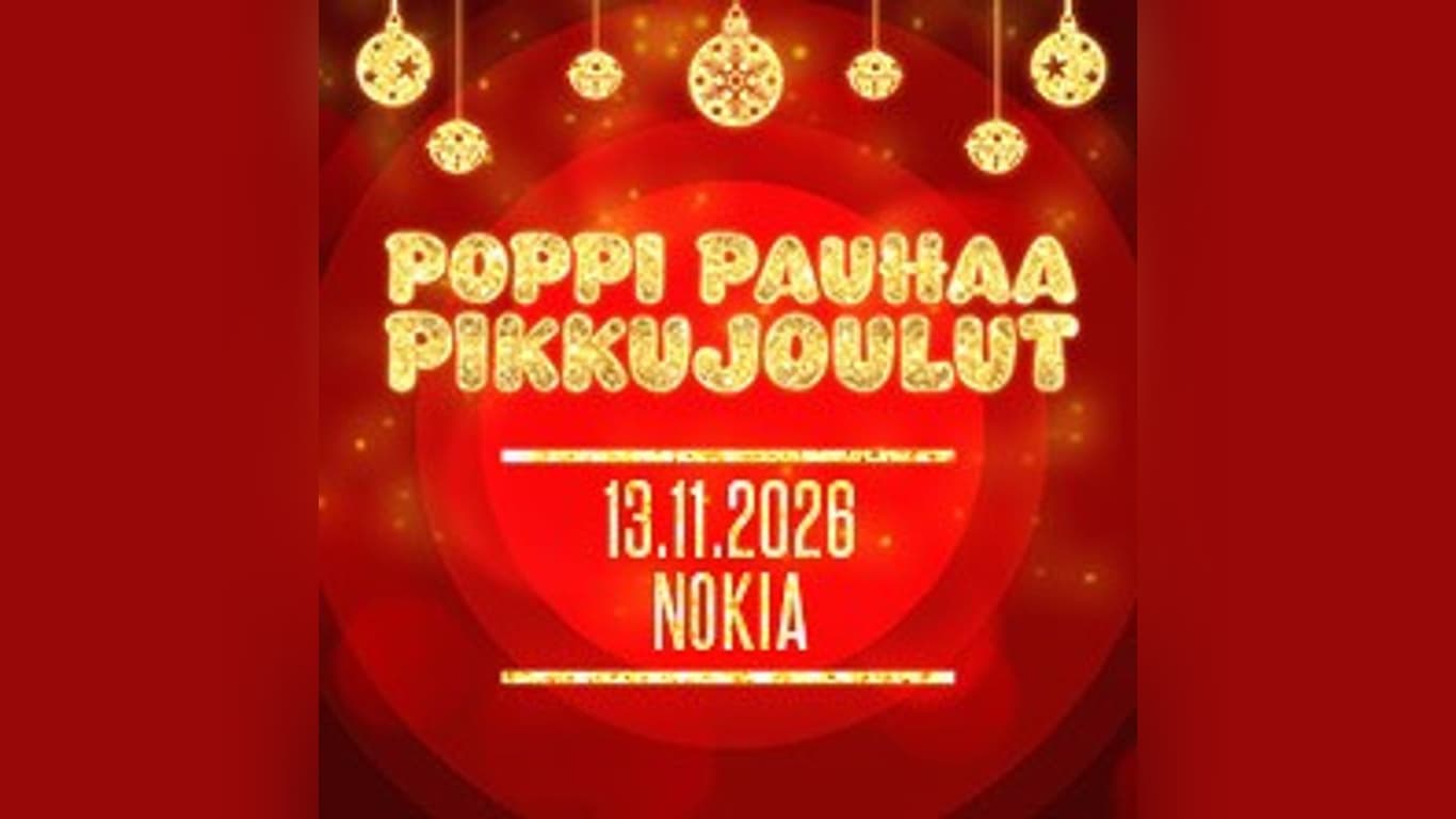 Poppi Pauhaa -pikkujoulut - Peruslippu K-18