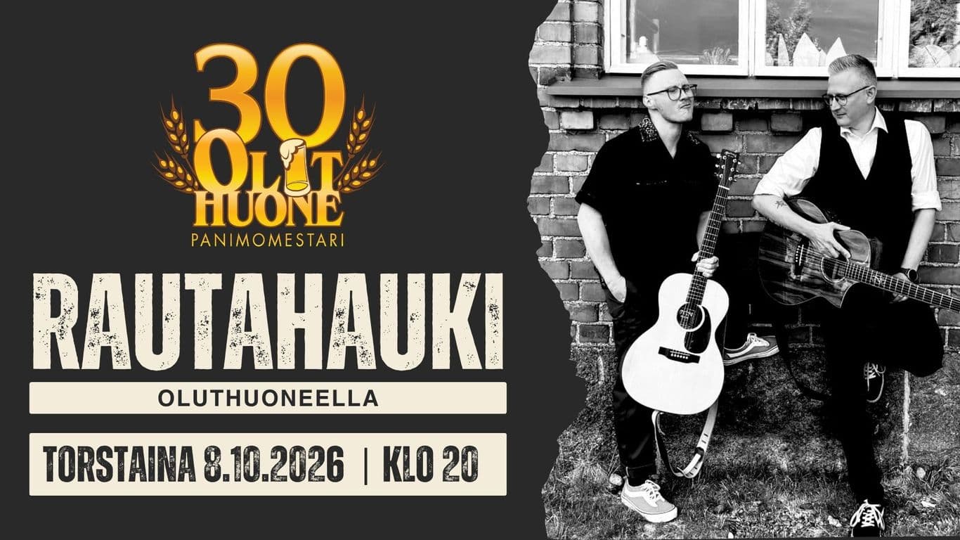 Rautahauki Oluthuoneella