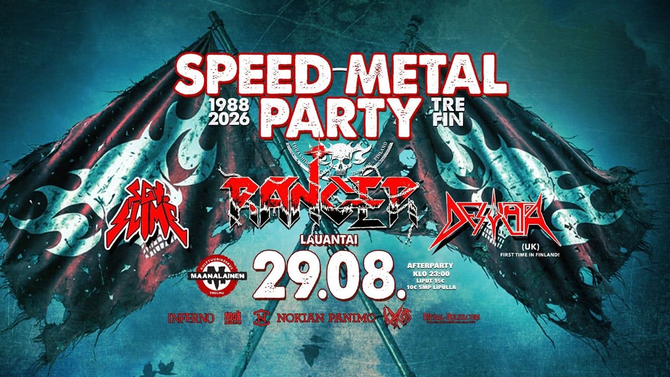 Speed Metal Afterparty: Ranger, Desolator (UK), Sgt Slime