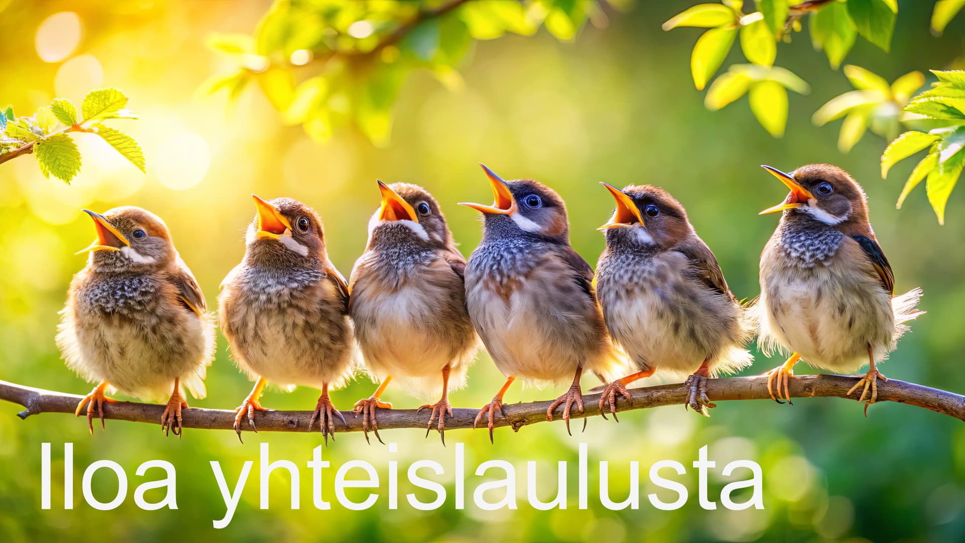 Iloa yhteislaulusta Kustaankartanon palvelukeskuksessa