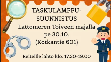 Taskulamppusuunnistus