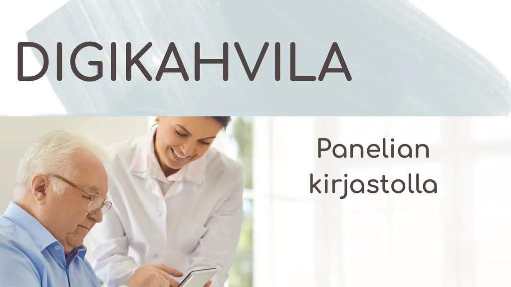 Digikahvila Panelian kirjastolla