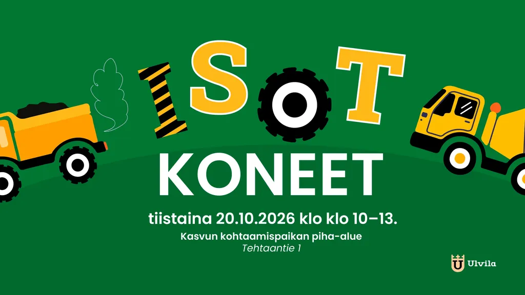 ISOT KONEET -tapahtuma