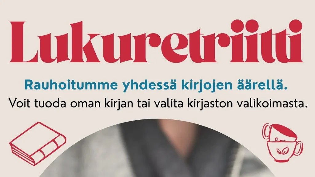 Harjavallan kirjaston lukuretriitit syyskaudella 2026