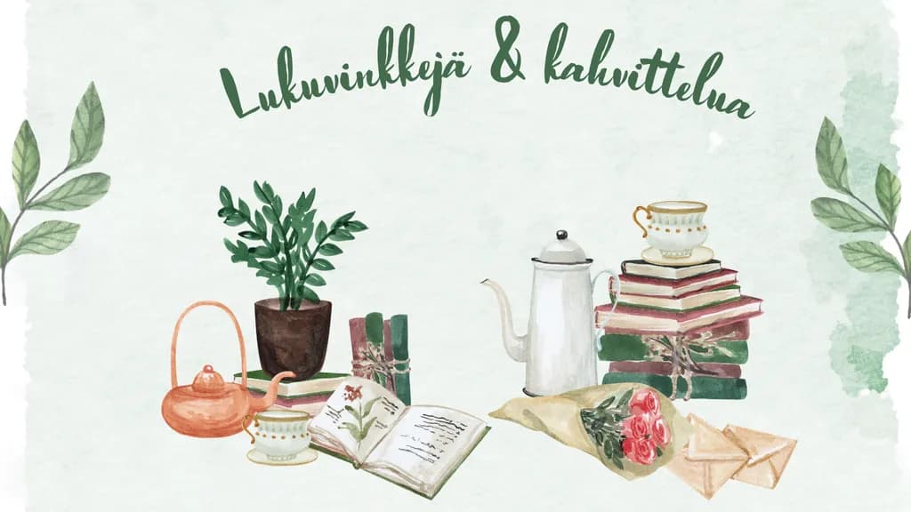 Lukuvinkkejä & kahvittelua Säkylän pääkirjastossa