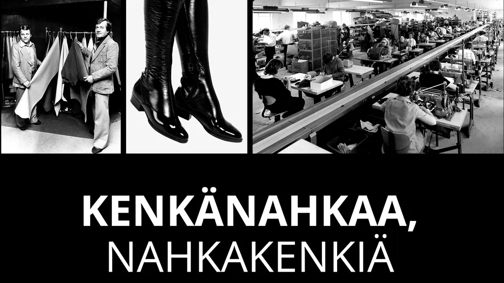 Kenkänahkaa, nahkakenkiä - Friitalan nahkamuseon vaihtuva näyttely