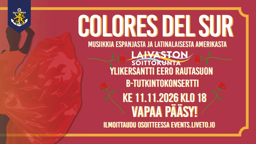 Colores del Sur – musiikkia Espanjasta ja Latinalaisesta Amerikasta