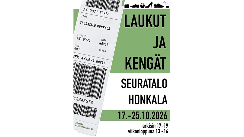 LAUKUT JA KENGÄT - Honkalan 10. syysnäyttely