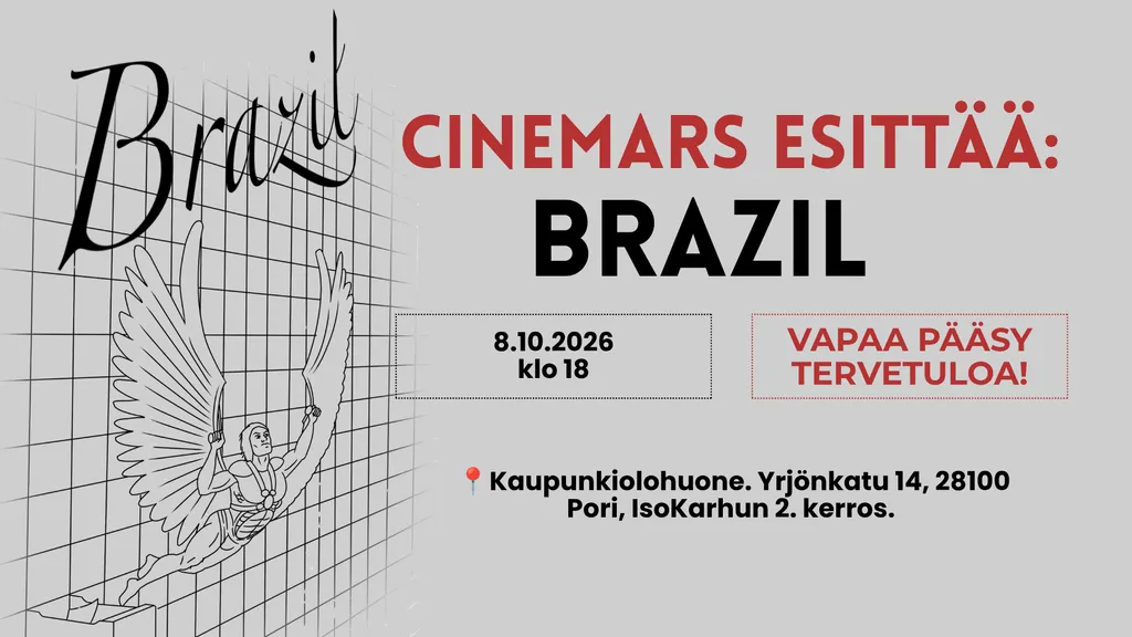 CinemArs esittää elokuvan: Brazil
