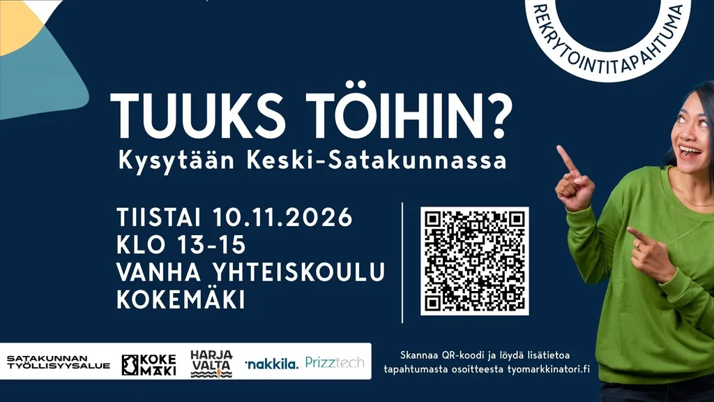 TUUKS TÖIHIN? kysytään Keski-Satakunnassa
