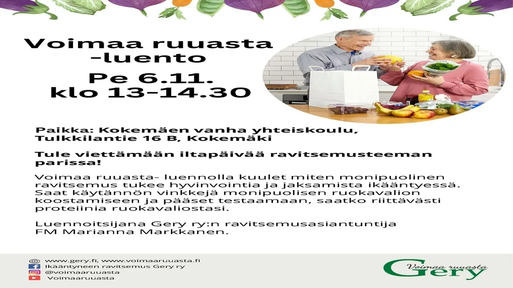 Voimaa ruuasta