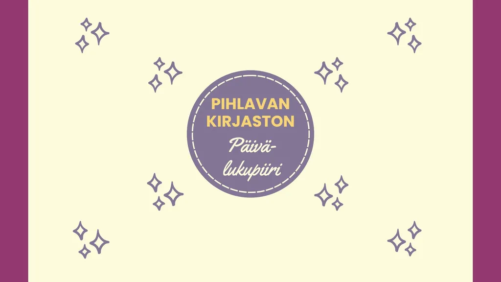 Pihlavan kirjaston päivälukupiiri