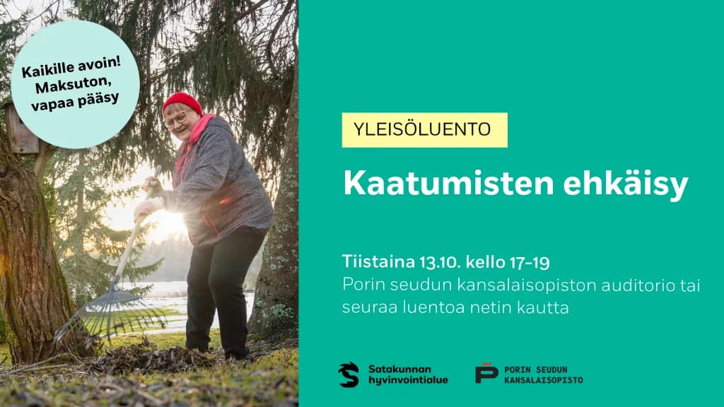 Kaatumisten ehkäisy