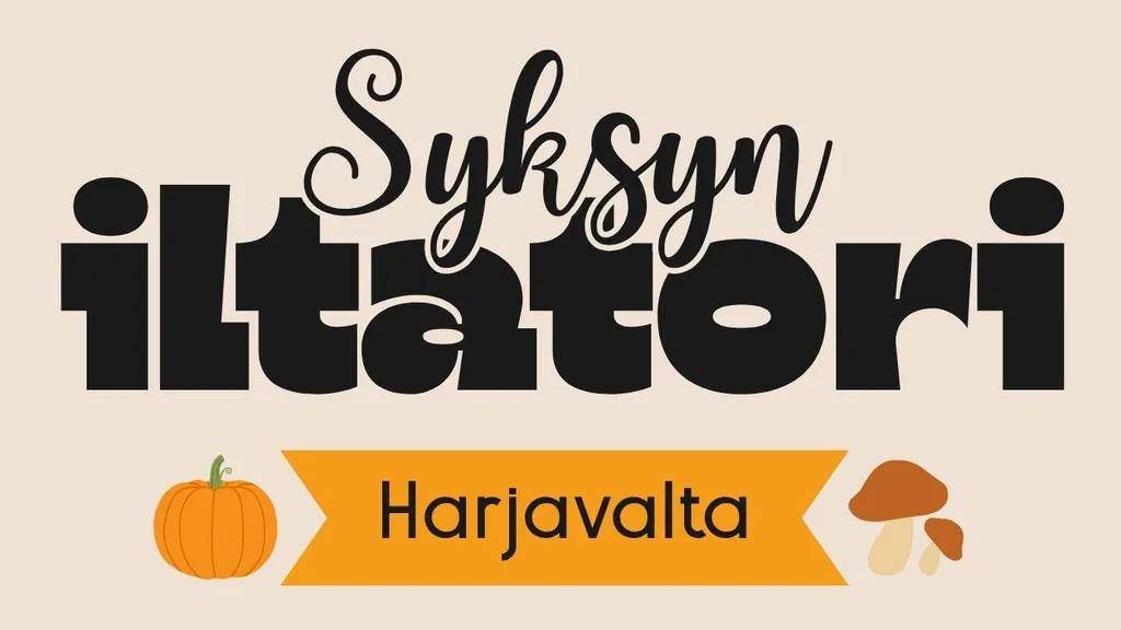 Syksyn iltatori Harjavallassa