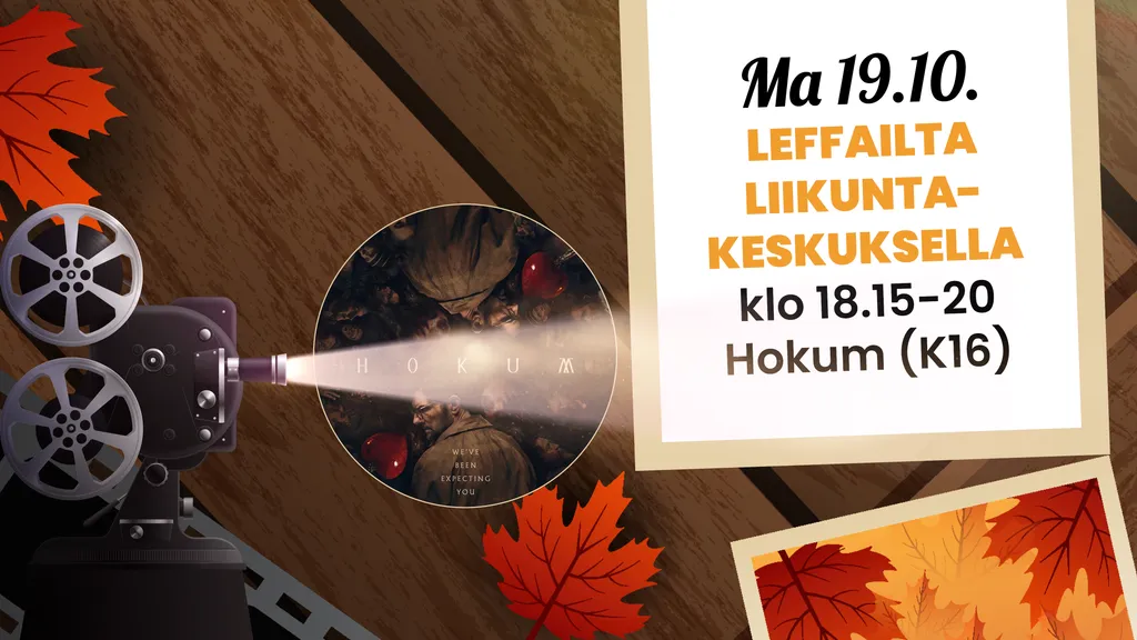 Maksuton leffailta Nakkilan liikuntakeskuksella