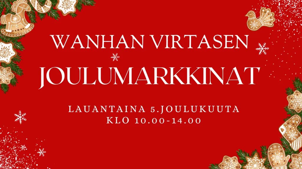 Wanhan Virtasen joulumarkkinat