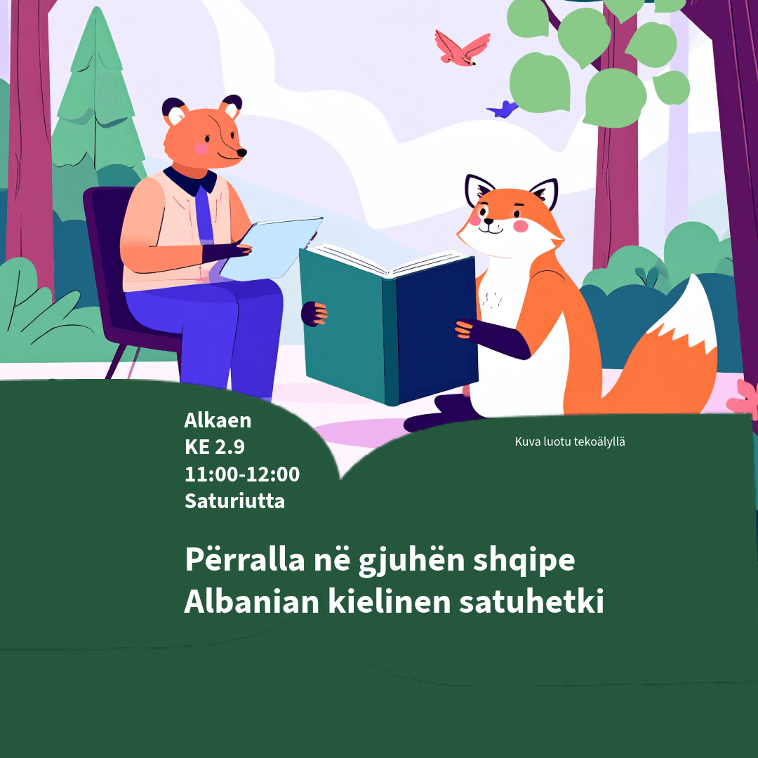 Albaniankielinen satuhetki