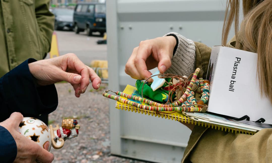 Made in Vuosaari – Vuotalon pihalla