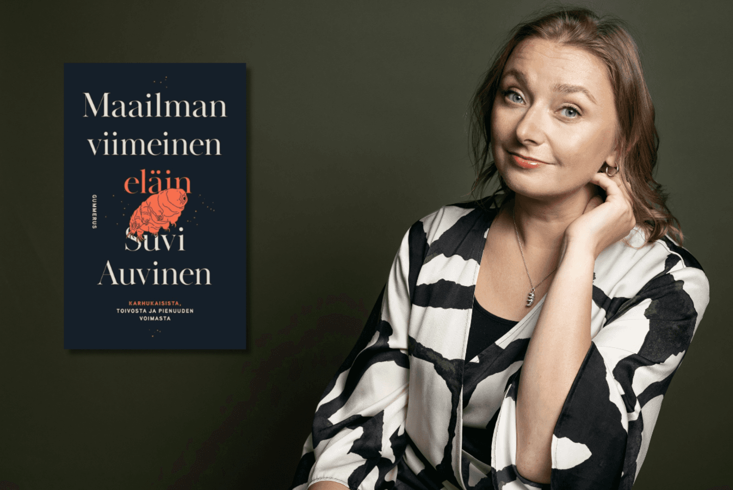 Suvi Auvinen kirjailijavieraana