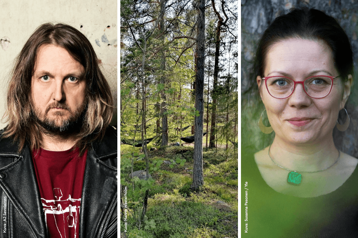 Stoan Suomen luonnon päivä: Pekko Käppi, Riikka Kaihovaara ja Sanja Hakala