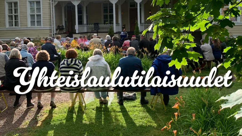 Kesäiset yhteislaulut Villilässä