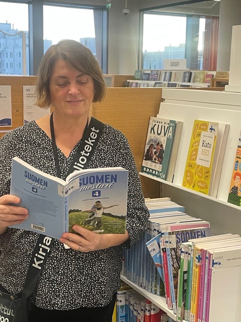 Finska Språkcaféet på Iso Omena bibliotek