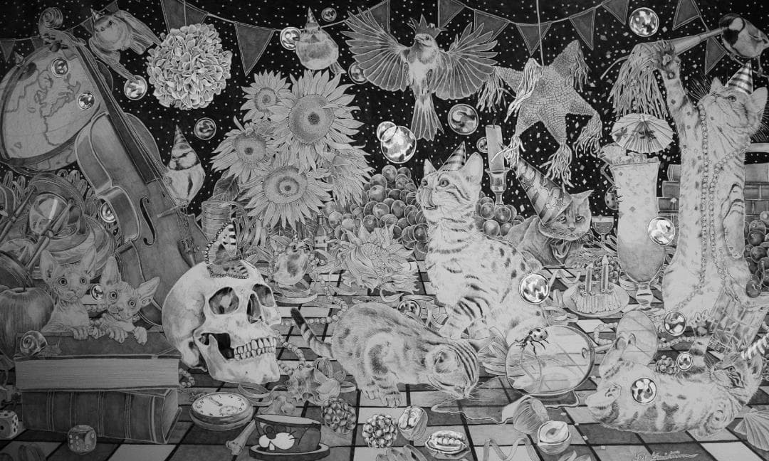 Heli Kemiläinen: Connecting – Exhibition of drawings